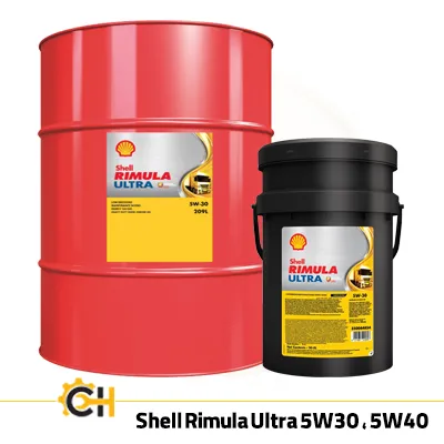 روغن موتور دیزلی شل ریمولا اولترا Shell Rimula Ultra 5W30 , 5W40
